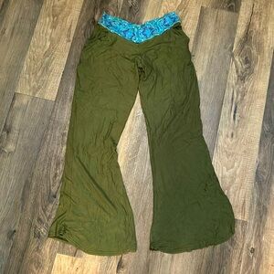 Bamboo fabric. Lounge pants. Sacred geometry.